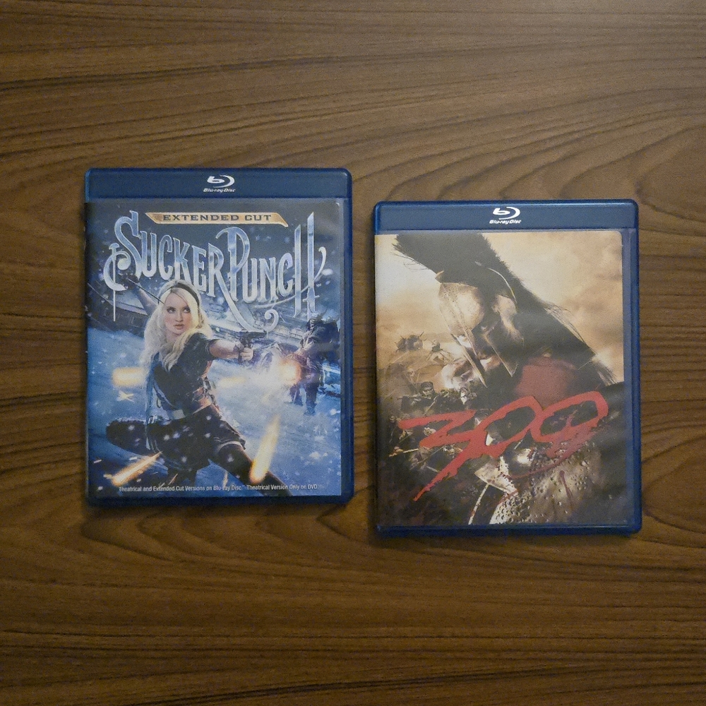 Sucker Punch + 300 - Zack Snyder Blu-Ray Bundle